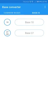 Base converter screenshot 2