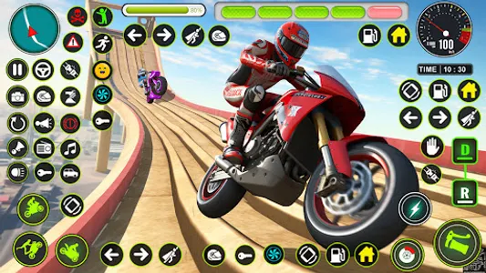 Mega Ramp Moto Stunt Bike Game screenshot 20