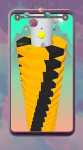 Rotating Colored Steps screenshot 1