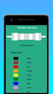 Resistor Calculator screenshot 1