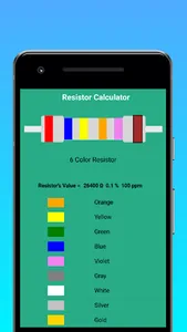Resistor Calculator screenshot 2