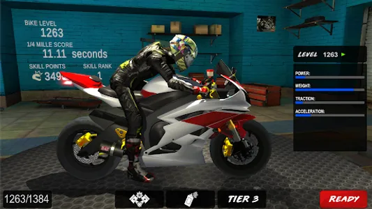 Rebel Gears Drag Bike CSR Moto screenshot 17