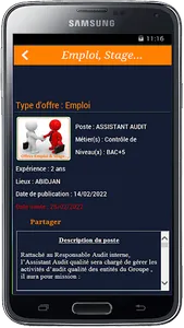 Offres Emploi Côte D'Ivoire screenshot 2