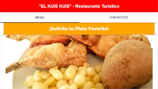 El Kuis Kuis Menu screenshot 0