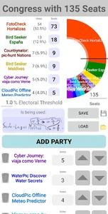 Party Seats Election Simulator screenshot 3