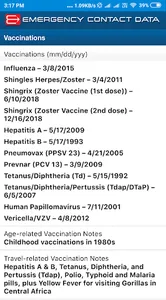 Emergency Contact Data screenshot 7