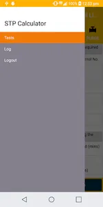 STP Calculator screenshot 1