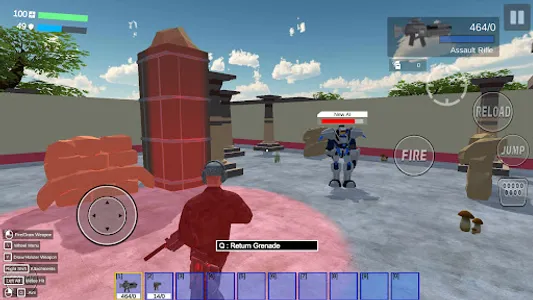 Robot Attack : Shooter Game screenshot 1