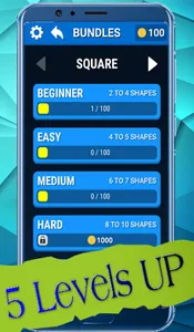 Hexa - Square - Triangle Block screenshot 1