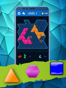 Hexa - Square - Triangle Block screenshot 15