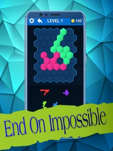 Hexa - Square - Triangle Block screenshot 17