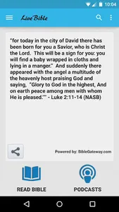 Live Bible screenshot 1