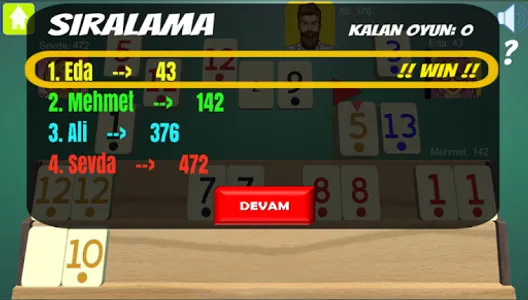 Renkli Okey screenshot 1