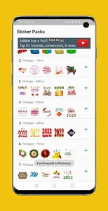 StickerApps Happy new year2023 screenshot 2