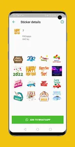 StickerApps Happy new year2023 screenshot 3
