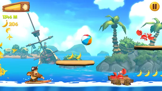 Banana Kong 2: Running Game screenshot 1