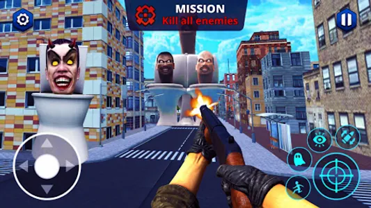 FPS Shooter : Skibd War riddle screenshot 5