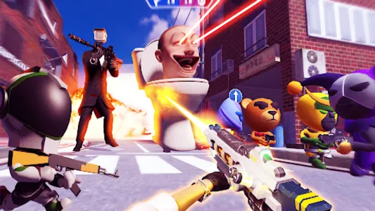 FPS Shooter : Skibd War riddle screenshot 7