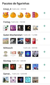 Wochentags - Sticker screenshot 1