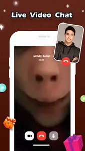 fake call video with momo screenshot 1