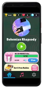 Rock Songs Piano Tiles screenshot 2