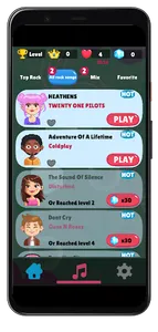 Rock Songs Piano Tiles screenshot 5