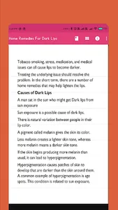 Home Remedies For Dark Lips screenshot 15