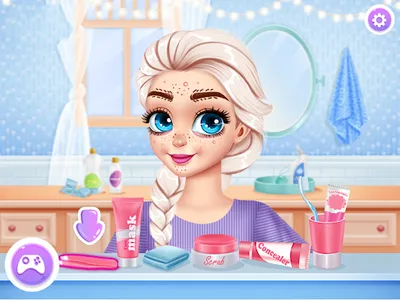 تحدي البنات - تلبيس الاميرات screenshot 1