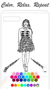 Fashion Coloring Pages screenshot 2