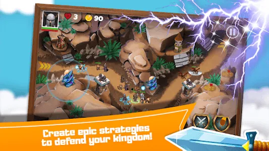 Kingdoms Clash Defend Towers screenshot 0