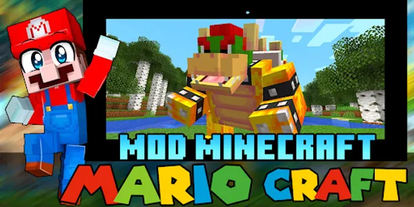 Mario craft mod screenshot 1