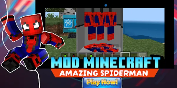 Spiderman mod for MCPE screenshot 5