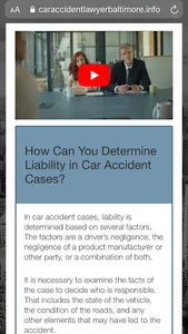 Find Baltimore Lawyers screenshot 14