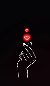 Finger Heart Wallpapers screenshot 2