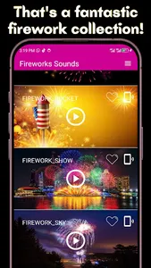 Fireworks Sounds screenshot 2