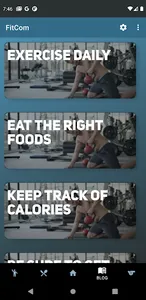 FitCom screenshot 2