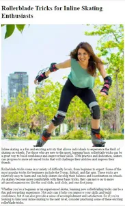 How to Do Rollerblade screenshot 0