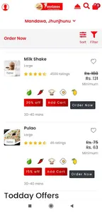 Foodzeee fast food screenshot 0