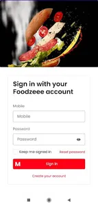 Foodzeee fast food screenshot 2
