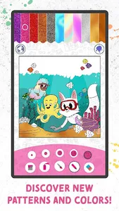 Coloring with Fox and Sheep screenshot 3