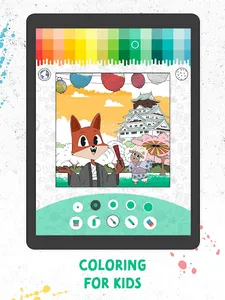 Coloring with Fox and Sheep screenshot 5
