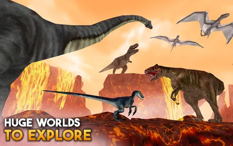 Dino World Online - Hunters 3D screenshot 10