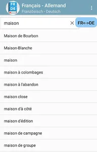 French German Dictionary screenshot 3