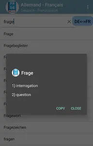 French German Dictionary screenshot 4