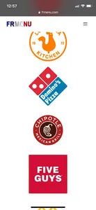 France Restaurant Menus screenshot 1