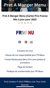 France Restaurant Menus screenshot 12