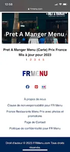 France Restaurant Menus screenshot 2