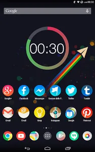 Aurora UI Zooper widget screenshot 6