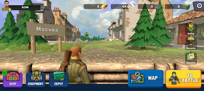 Wartime Ranger: WW2 Shooting screenshot 0