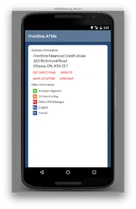 Frontline ATM Locator screenshot 4